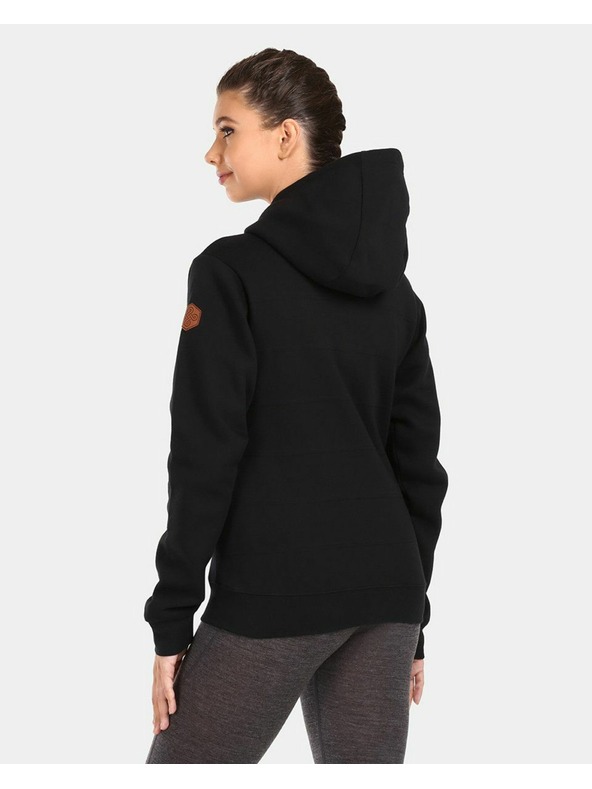 Kilpi Дамски памучен суитшърт Kilpi RAJANA-W Черен