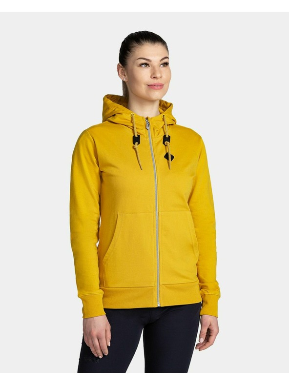 Kilpi Дамски памучен суитшърт Kilpi TARALI-W Златист