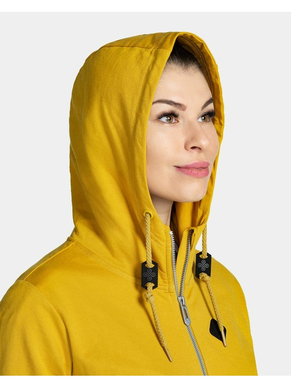 Kilpi Дамски памучен суитшърт Kilpi TARALI-W Златист