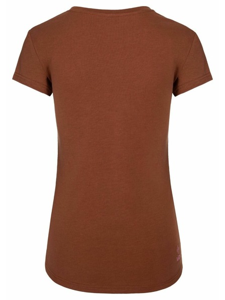 Kilpi Дамска тениска с къс ръкав Kilpi TORNES-W Тъмночервена