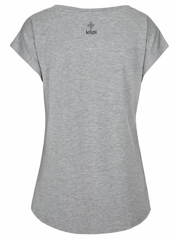 Kilpi Дамска тениска с къс ръкав Kilpi ROISIN-W Светло сива