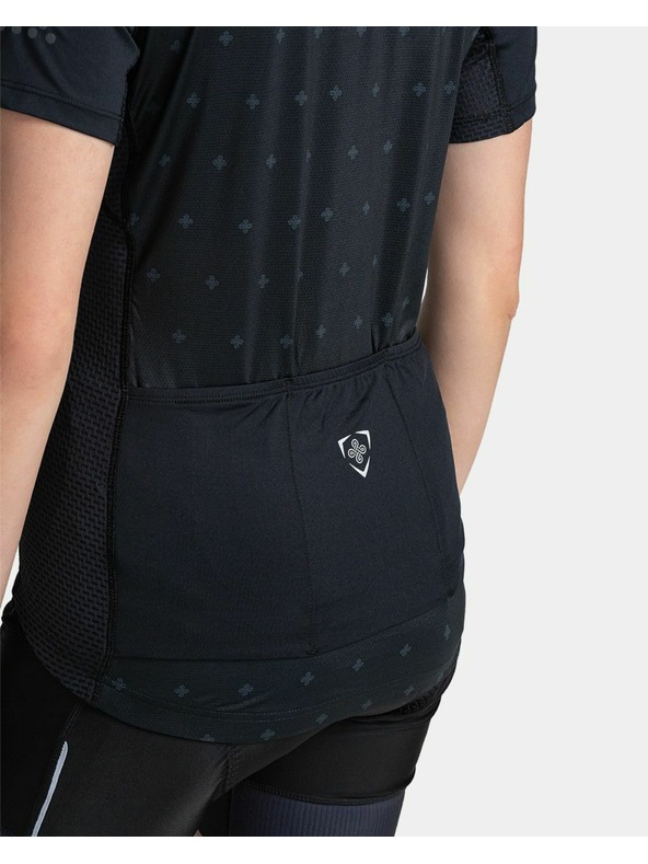 Kilpi Дамска велосипедна фланелка Kilpi MOATE-W Черна