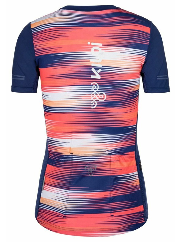 Kilpi Дамска велосипедна фланелка Kilpi MOATE-W Тъмно синя