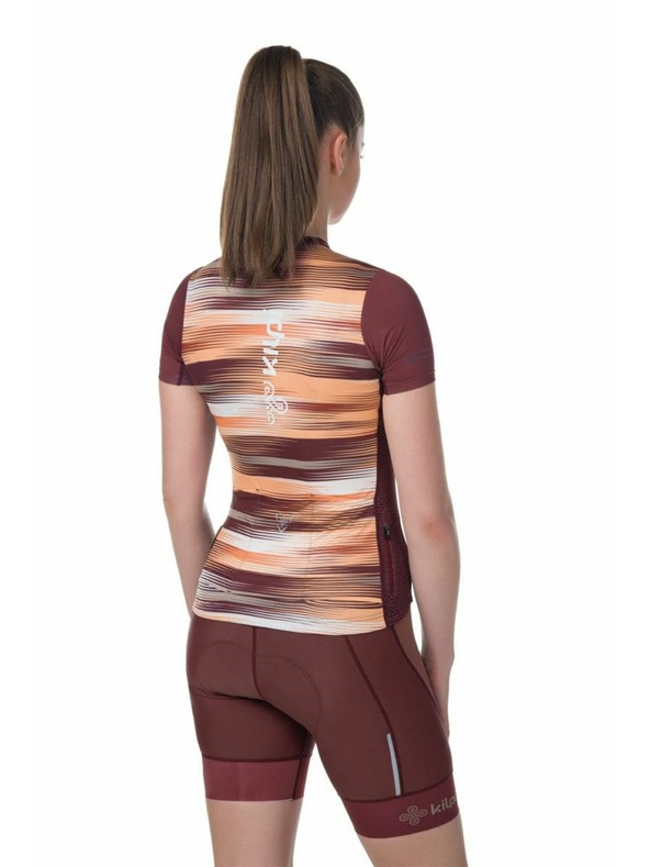 Kilpi Дамска велосипедна фланелка Kilpi MOATE-W Тъмно синя