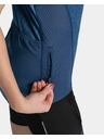 Kilpi Дамска велосипедна фланелка Kilpi MOATE-W Тъмно синя