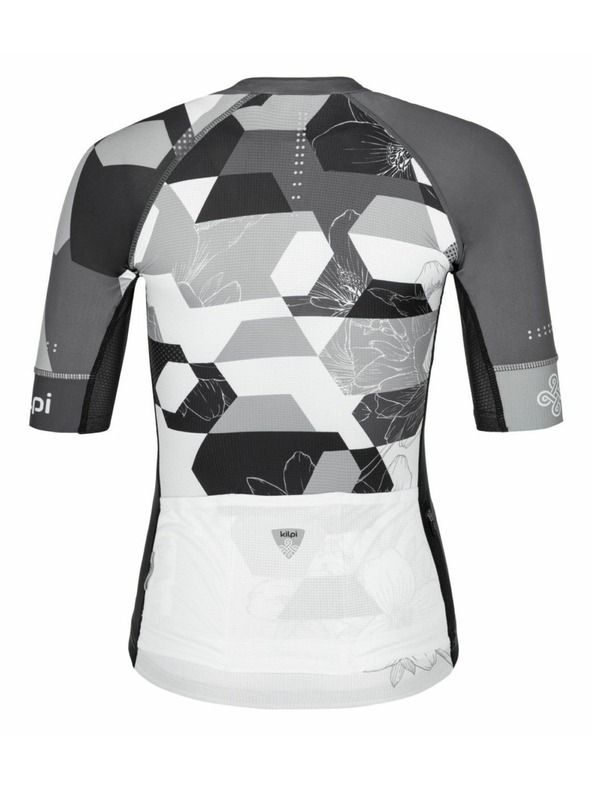 Kilpi Дамска велосипедна фланелка Kilpi ADAMELLO-W Черна