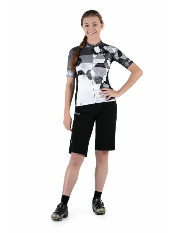 Kilpi Дамска велосипедна фланелка Kilpi ADAMELLO-W Черна