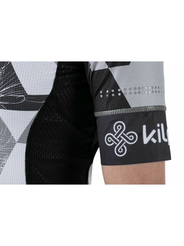 Kilpi Дамска велосипедна фланелка Kilpi ADAMELLO-W Черна