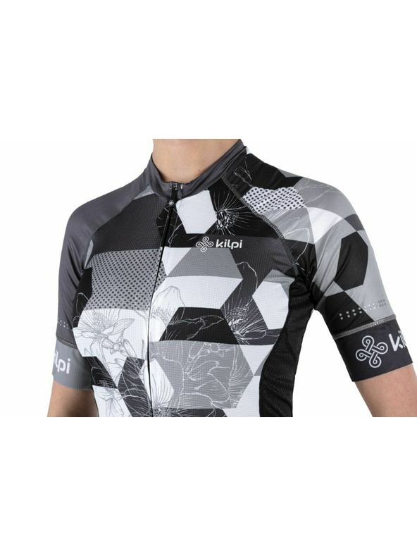 Kilpi Дамска велосипедна фланелка Kilpi ADAMELLO-W Черна