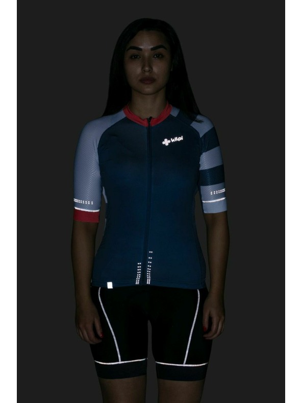 Kilpi Дамска велосипедна фланелка Kilpi WILD-W Синя