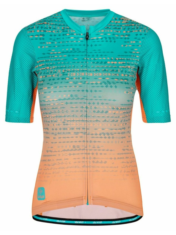 Kilpi Дамска велосипедна фланелка Kilpi RITAEL-W Тюркоазена