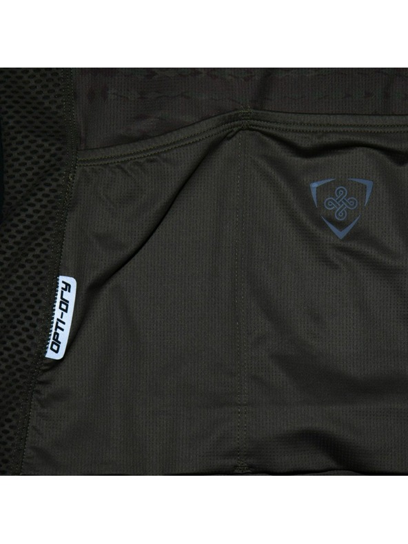 Kilpi Дамска велосипедна фланелка Kilpi RITAEL-W Тюркоазена