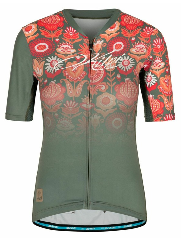 Kilpi Дамска велосипедна фланелка Kilpi ORETI-W Каки