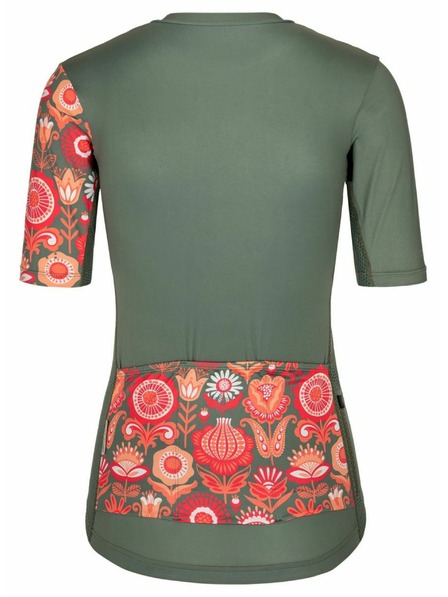 Kilpi Дамска велосипедна фланелка Kilpi ORETI-W Каки