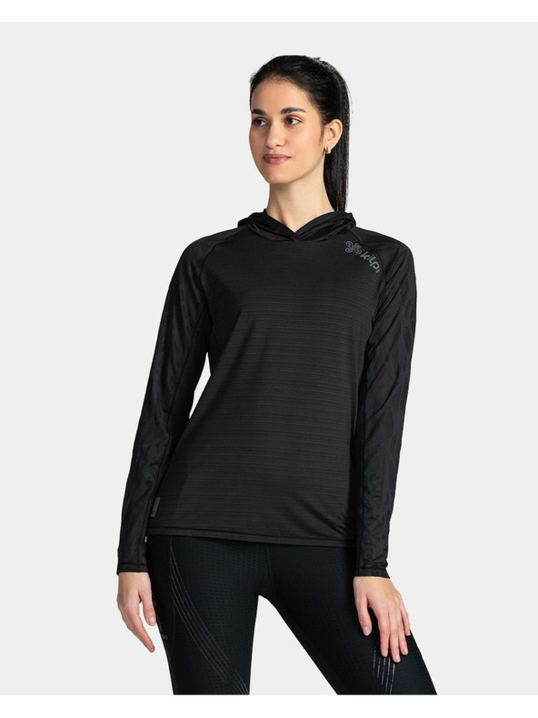 Kilpi Дамски фитнес суитшърт Kilpi AILEEN-W Черен