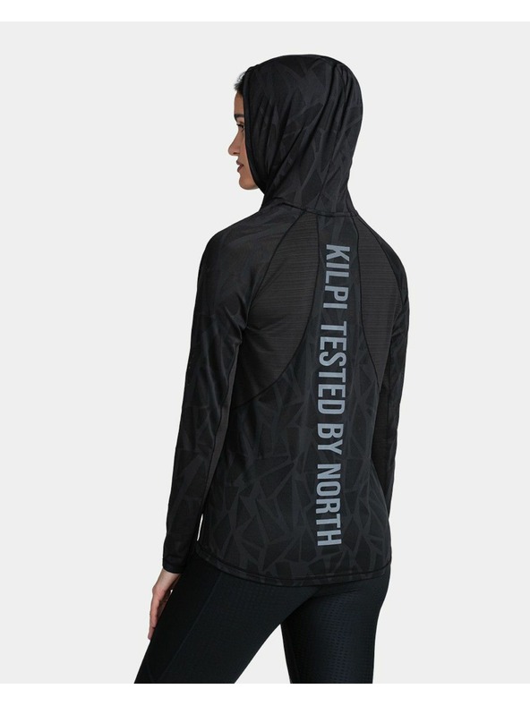 Kilpi Дамски фитнес суитшърт Kilpi AILEEN-W Черен