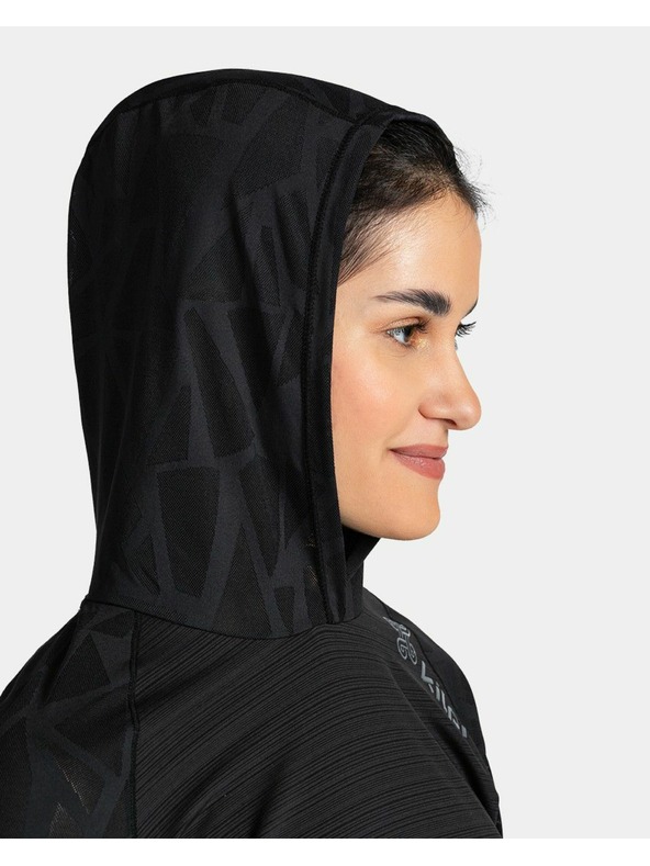 Kilpi Дамски фитнес суитшърт Kilpi AILEEN-W Черен