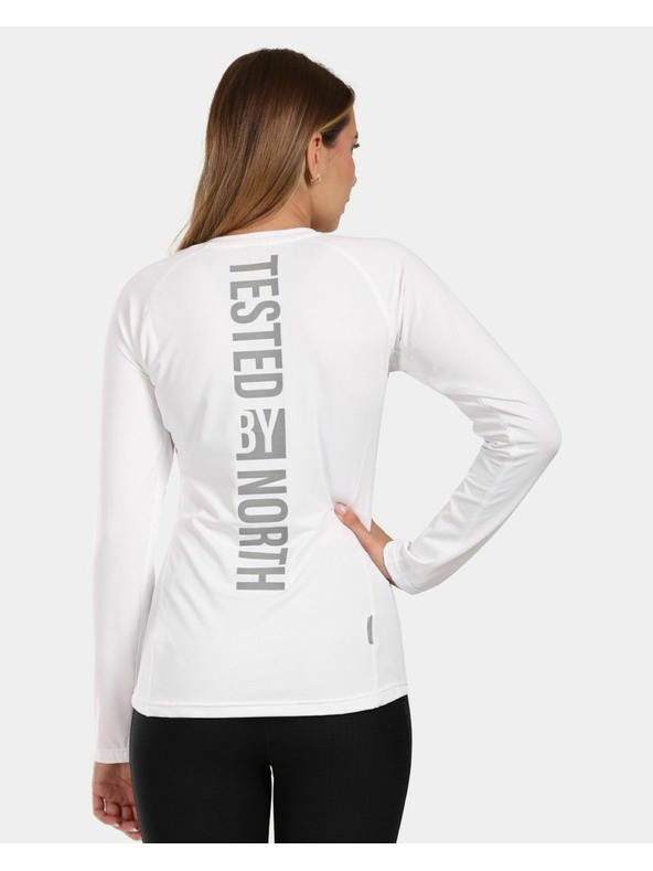 Kilpi Дамска функционална тениска с дълъг ръкав Kilpi SPOLETO-W White
