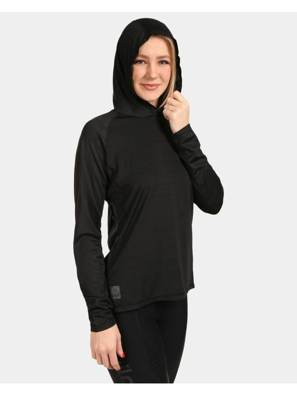 Kilpi Дамски бягащ суитшърт Kilpi AILEEN-W Черен