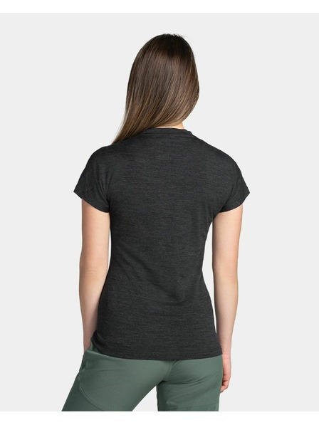 Kilpi Дамска функционална тениска Kilpi MERIN-W Тъмно сива