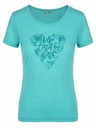 Kilpi Дамска outdoor тениска Kilpi GAROVE-W Тюркоазен