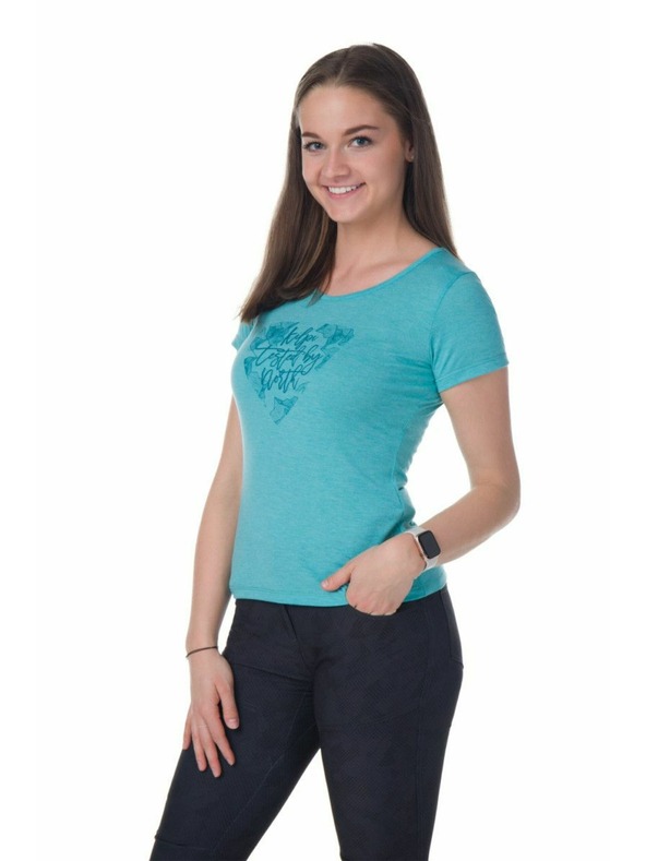Kilpi Дамска outdoor тениска Kilpi GAROVE-W Тюркоазен