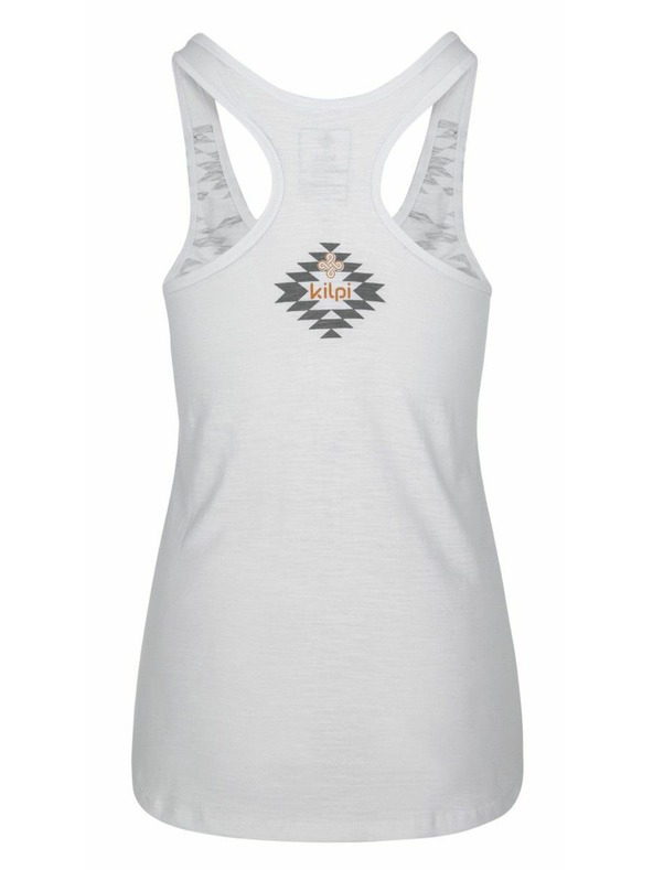 Kilpi Дамски памучен потник Kilpi NICA-W Бял