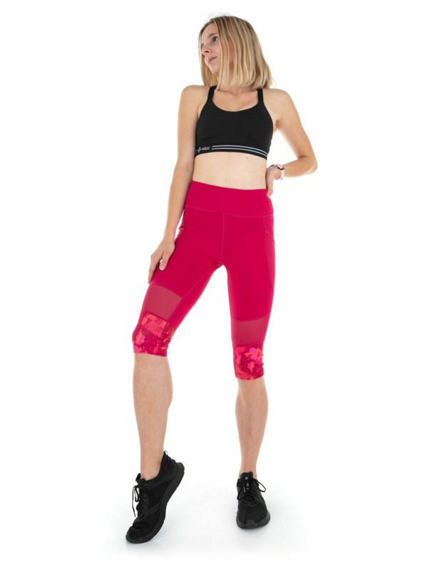 Kilpi Дамски 3/4 легинси Kilpi SOLAS-W Розово