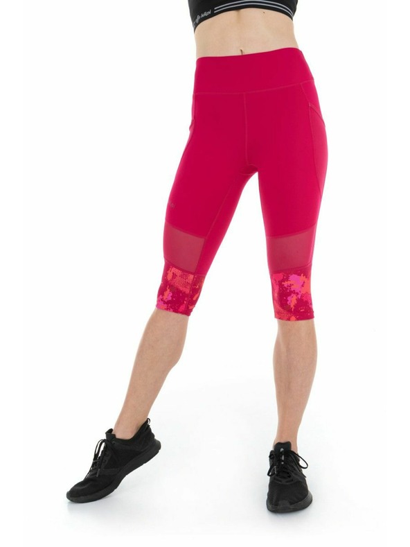 Kilpi Дамски 3/4 легинси Kilpi SOLAS-W Розово