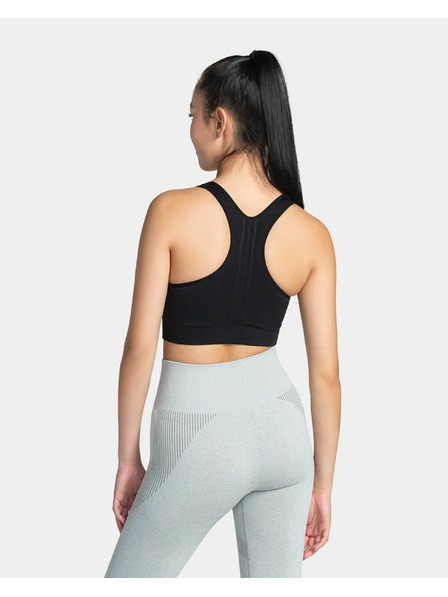 Kilpi Дамски спортен безшевен сутиен Kilpi WINIE-W Черен