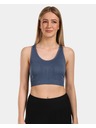 Kilpi Дамски спортен безшевен сутиен Kilpi WINIE-W Тъмносин