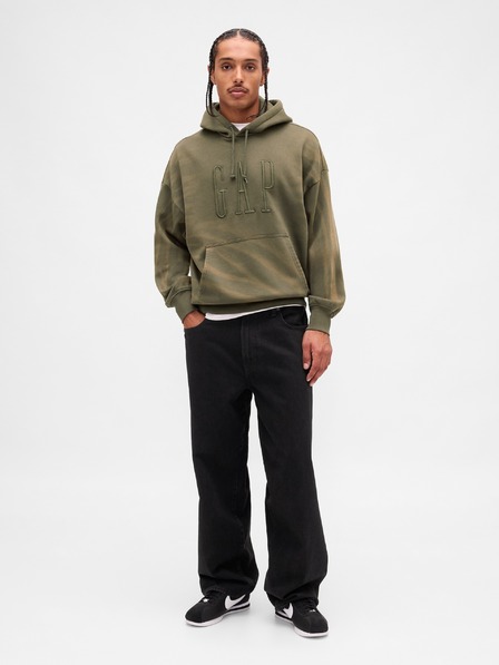 GAP Oversize суитшърт с лого VintageSoft GAP