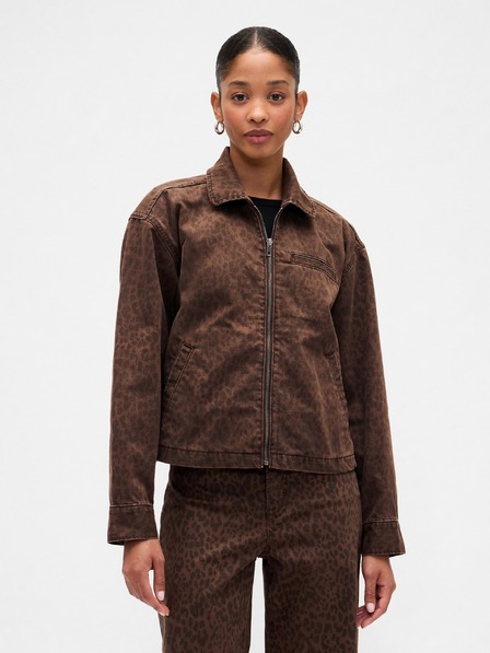 GAP Джинсово скъсено яке GAP