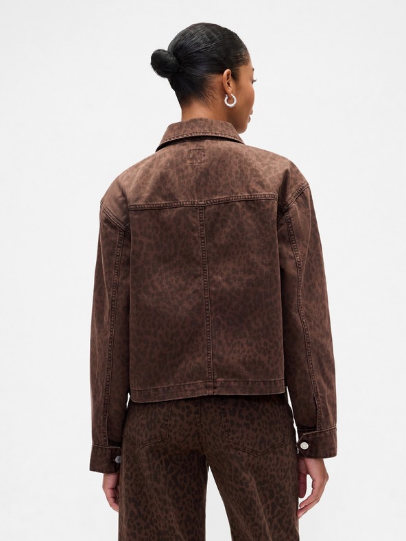 GAP Джинсово скъсено яке GAP