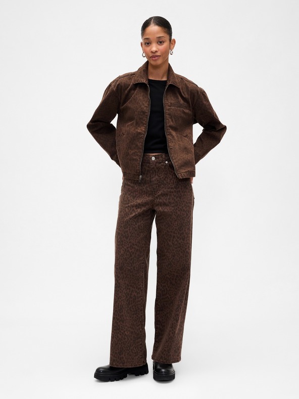 GAP Джинсово скъсено яке GAP