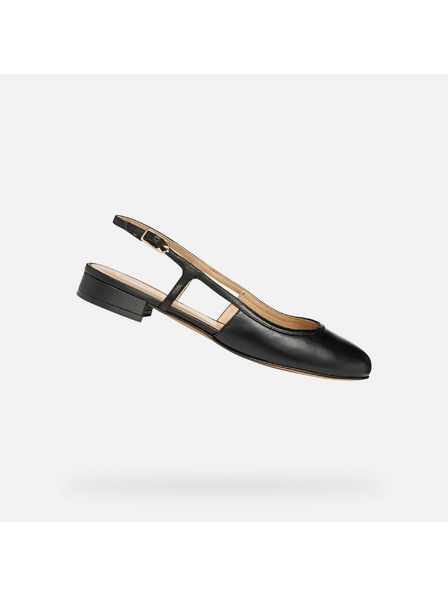 Geox Черни дамски балеринки Geox Virnilisa B