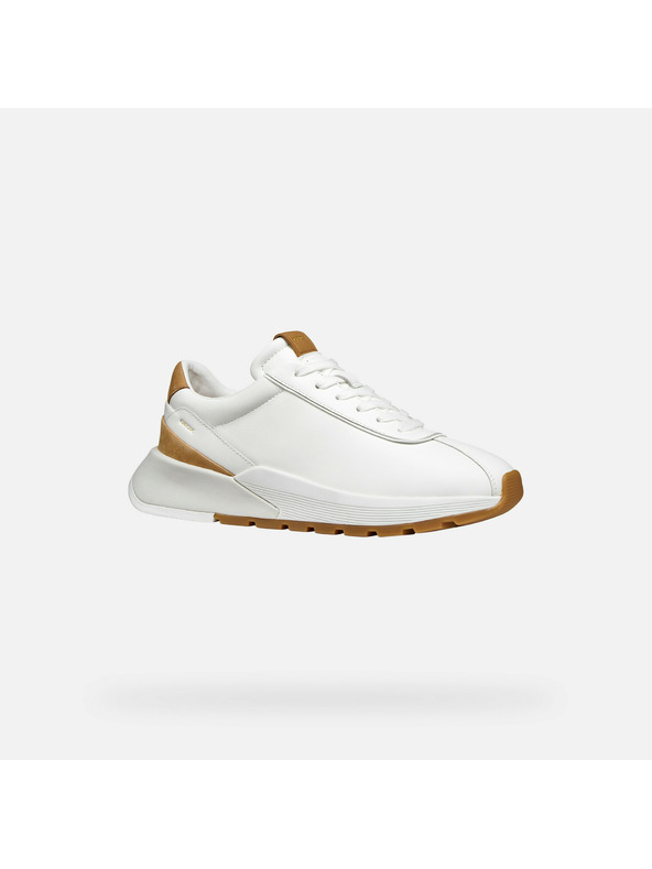 Geox Бели мъжки маратонки Geox Metropoli