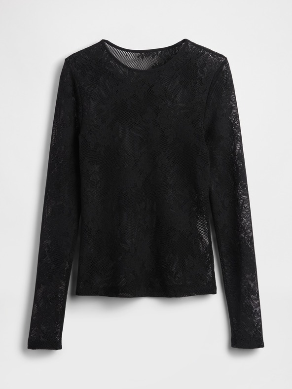 GAP Дантелен прозрачен топ GAP