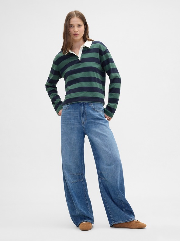 GAP Oversize поло тениска GAP