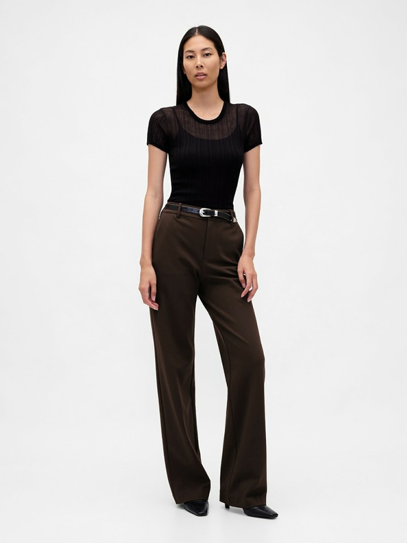 GAP Ponte Wide-Leg панталони GAP