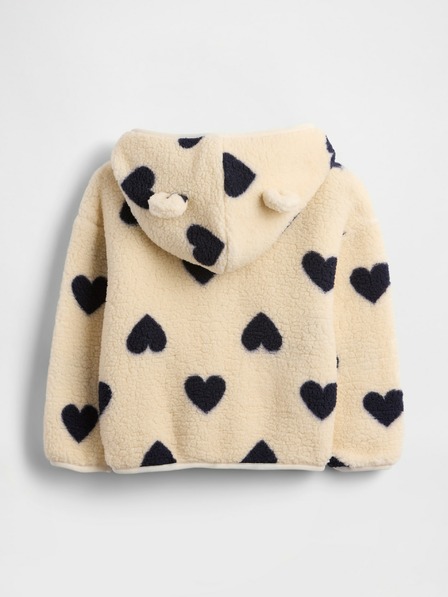 GAP Бебешко sherpa яке с ушички GAP