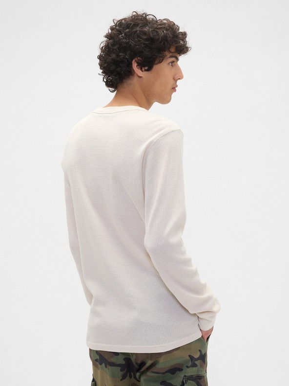 GAP Тениска с гофрирана шарка GAP