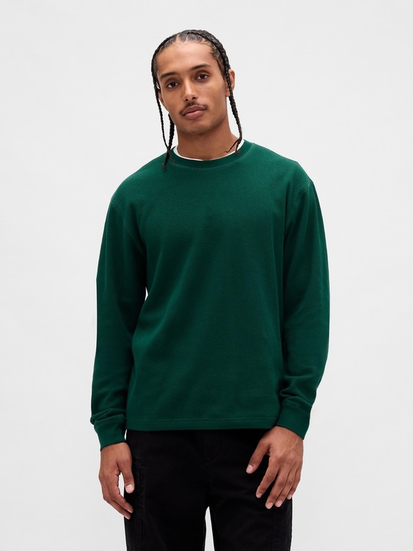 GAP Тениска с гофрирана шарка GAP