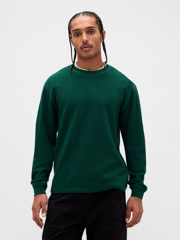 GAP Тениска с гофрирана шарка GAP