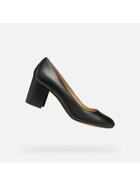 Geox Черни дамски обувки с висок ток Geox Virnilisa 65