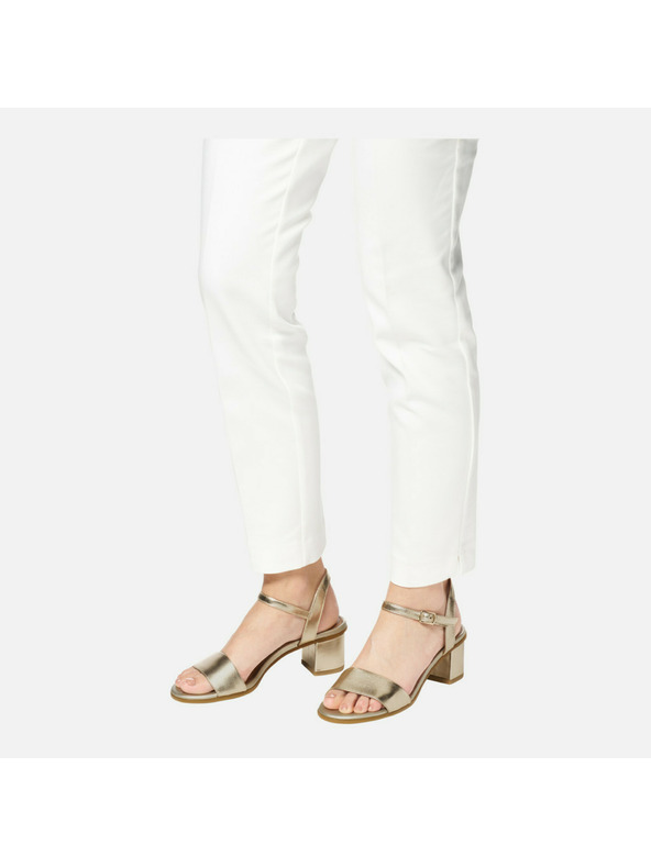 Geox Златисти дамски сандали Geox Aurely 50