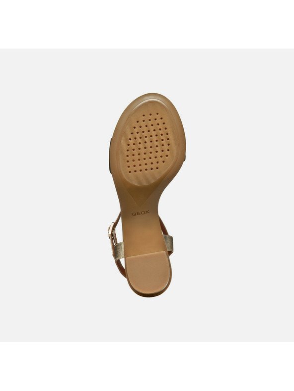 Geox Златисти дамски сандали Geox Aurely 50