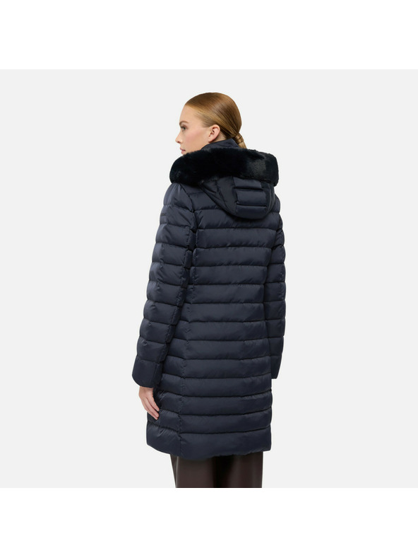 Geox Тъмно синьо дамско пухено яке Geox Bettanie