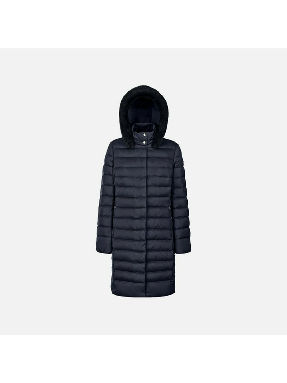 Geox Тъмно синьо дамско пухено яке Geox Bettanie