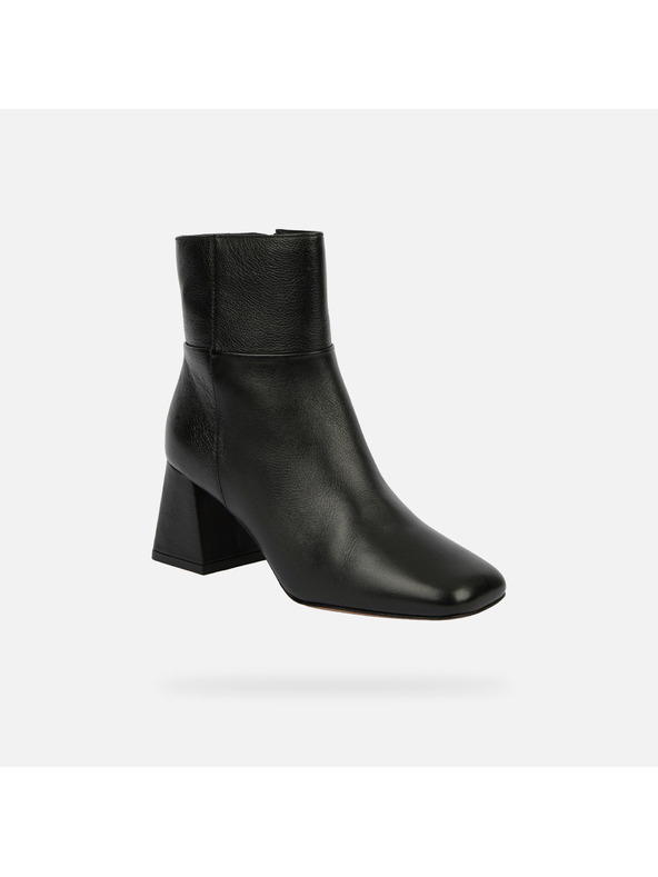 Geox Черна дамска обувки за глезена Geox Coronilla